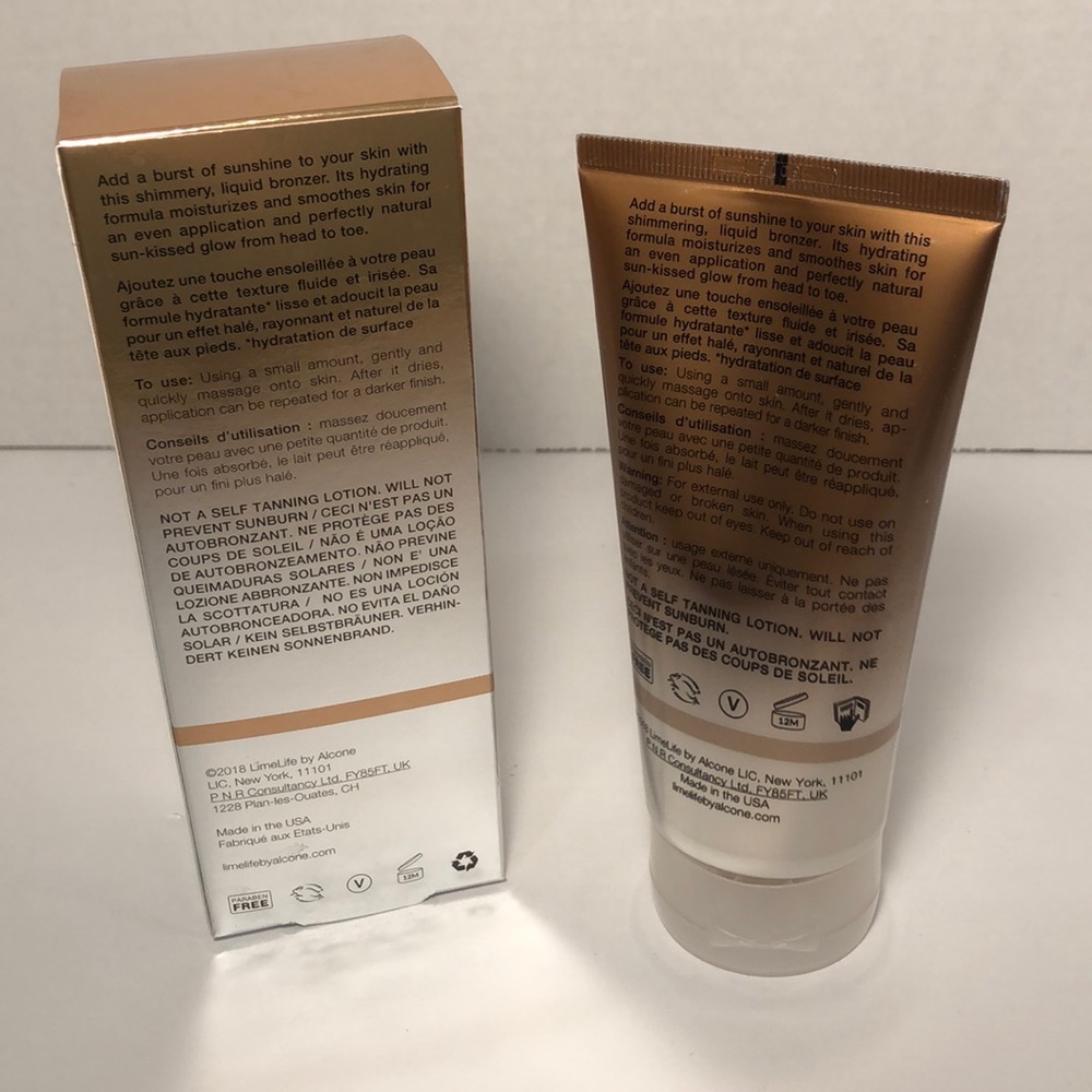 Gold Perfect Bronzing Lotion New in box .5oz